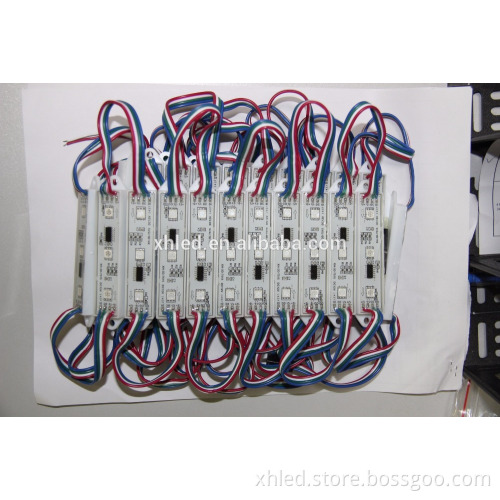 50,000hours Lifespan Outdoor Full Color 3pcs 5050 SMD LED pixel rgb ic module